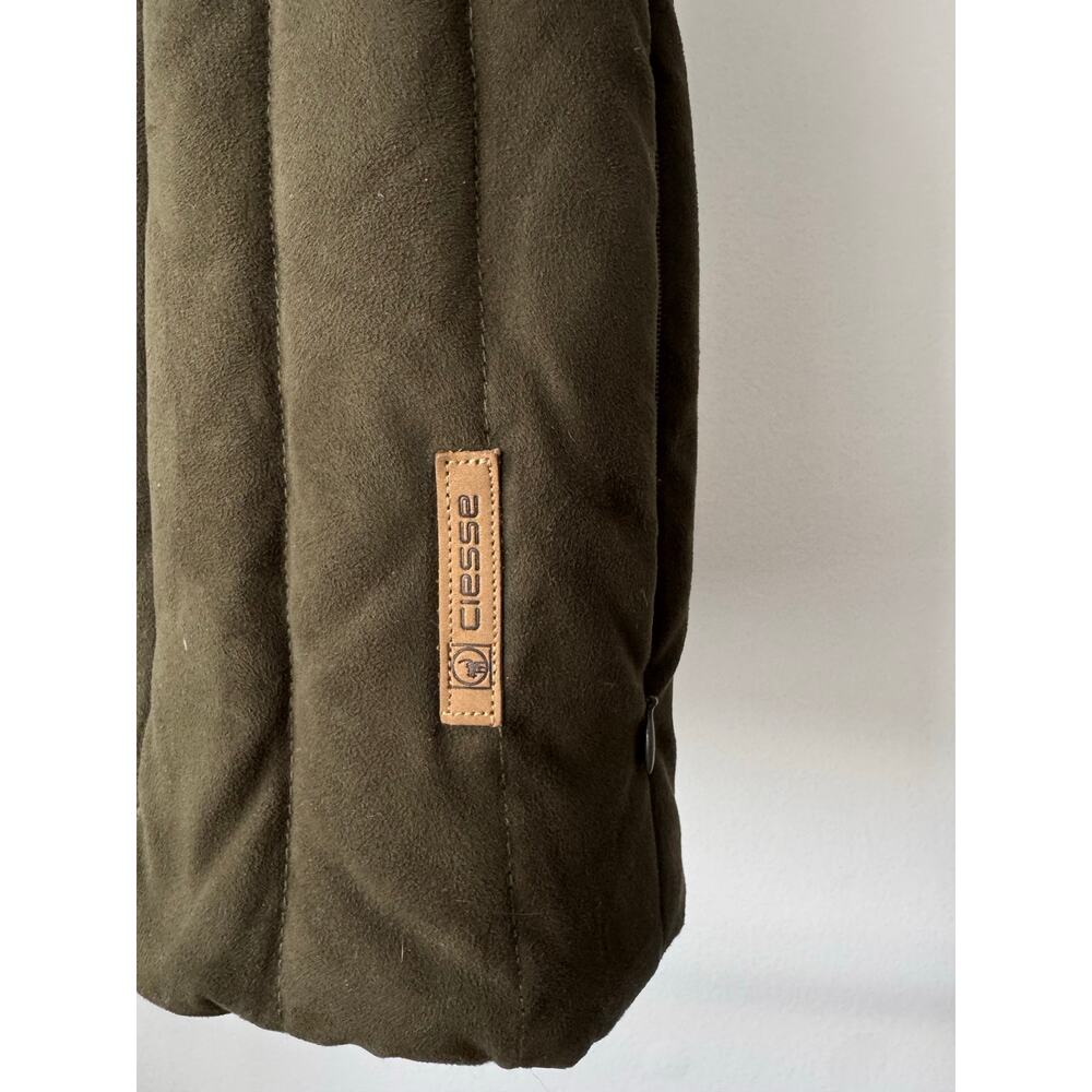 Ciesse Reversible Cashmere Quilted Down Vest - Picture 4 of 8